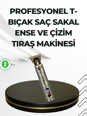 Su Geçirmez Daling Saç ve Sakal Tıraş Makinesi