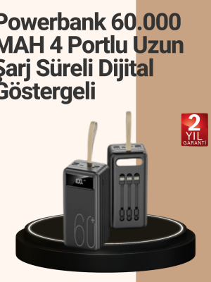 Güvenlik Korumalı Hızlı Şarj Özellikli Powerbank