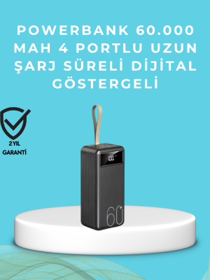 Seyahat ve Kamp İçin Portatif Güç Kaynağı Powerbank