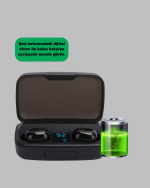 Yüksek Ses Kaliteli A10s TWS Bluetooth 5.0 Kablosuz Kulaklık - Görsel 2