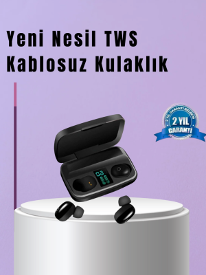 22 Kez Şarj İmkanı Sunan A10s TWS Bluetooth Stereo Kulaklık