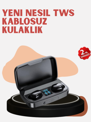 Yüksek Kapasiteli A10s TWS Kablosuz Kulaklık Dokunmatik Kontrol