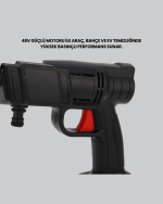 Orijinal 2025 48V Şarjlı Basınçlı Temizlik Tabancası A Kalite Seri - Görsel 3