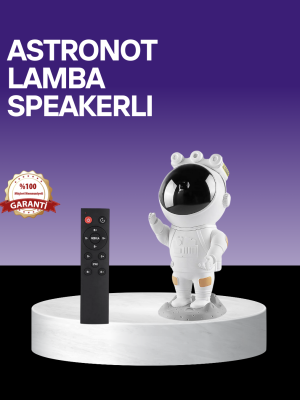 Dekoratif ve Fonksiyonel Astronot Projeksiyon Aydınlatma