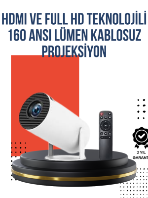 Kablosuz Bağlantılı Ultra Pro Projeksiyon