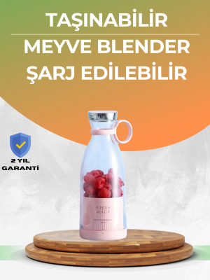 Kompakt ve Şık Tasarımlı Taze Meyve Suyu Hazırlayıcı