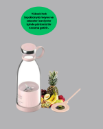 Çevre Dostu Cam Gövdeli Kablosuz Smoothie Blender - Görsel 5