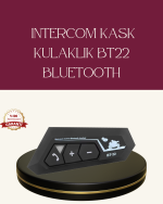 Motosiklet Sürüşleri İçin BT22 Kask Bluetooth Kulaklık Mikrofonlu