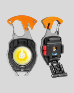 USB Şarjlı Mini LED Anahtarlık Fener - Görsel 2