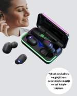 Su Geçirmez E10 Bluetooth Kulaklık Powerbank ve Gürültü Engelleme - Görsel 2
