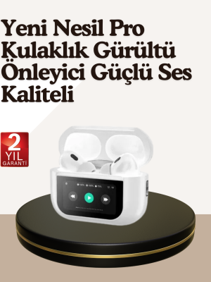 Dokunmatik Kontrollü Gürültü Önleyici Bluetooth Kulaklık Şarj Göstergeli