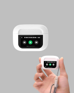 Dokunmatik Ekranlı Bluetooth Kulaklık ANC Gürültü Önleme Suya Dayanıklı - Görsel 4