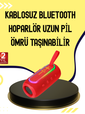 Uzun Pil Ömürlü Bluetooth 5.1 Hoparlör