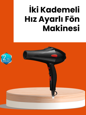 Hızlı Kurutma ve Şekillendirme İçin Profesyonel Saç Kurutma Makinesi