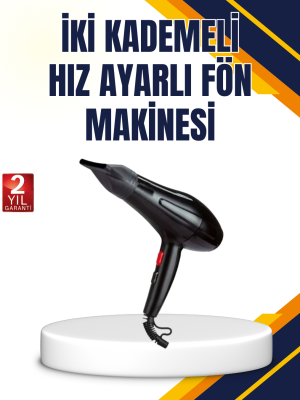 Soğuk Üfleme Özellikli 2200W Profesyonel Fön Makinesi