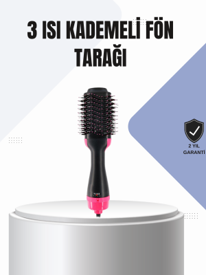 Oval Tasarımlı Profesyonel Fönlü Saç Şekillendirici