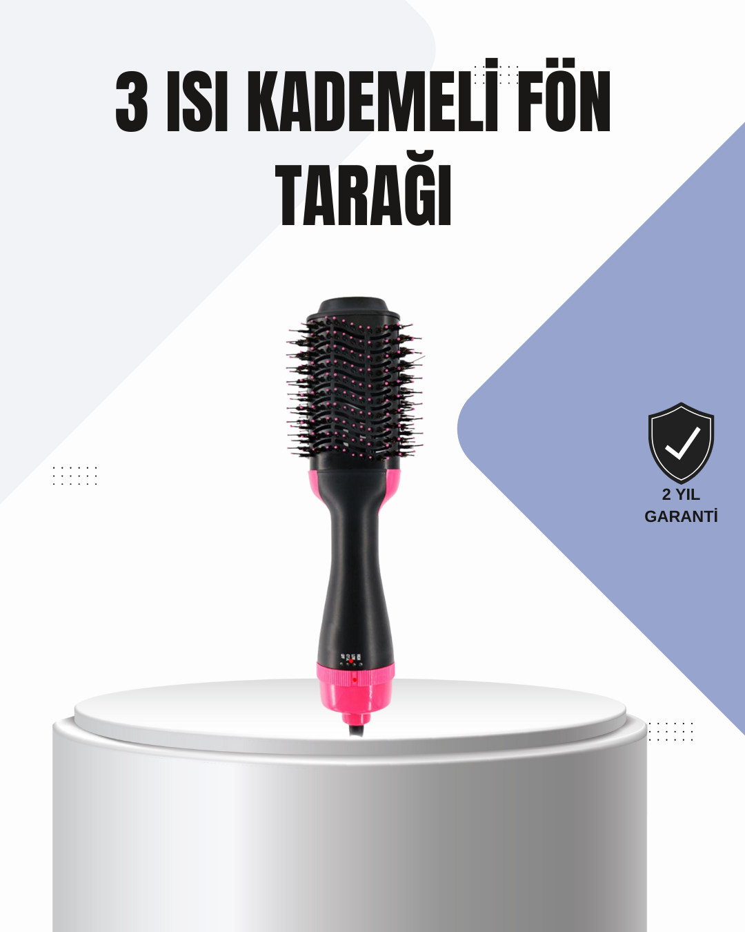 1210844_3-59.png Oval Tasarımlı Profesyonel Fönlü Saç Şekillendirici - Görsel 1