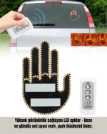 Suya Dayanıklı LED El Park Uyarı Cihazı Uzaktan Kumandalı 2025 - Görsel 4