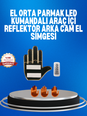 2025 Orijinal LED El Park Uyarı Sistemi Uzaktan Kumandalı