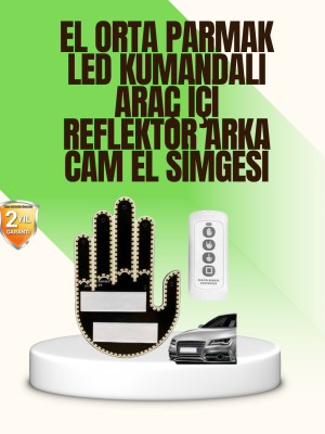 Uzaktan Kumandalı LED El Park Uyarı Cihazı Suya Dayanıklı Enerji Tasarruflu