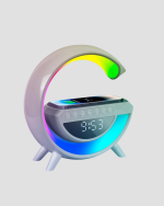 15W Hızlı Şarj Destekli LED Atmosfer Işığı ve Alarm Fonksiyonlu Lamba - Görsel 2