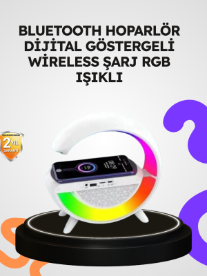 2025 Yeni Seri 15W Kablosuz Şarjlı LED Atmosfer Lambası