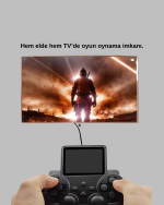 Orijinal 2025 S10 Gamepad 520 Oyunlu HDMI TV Bağlantılı A Kalite Atari - Görsel 5