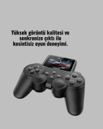 HDMI Destekli S10 Gamepad 520 Oyunlu TV’ye Bağlanabilir Atari 2025 Model - Görsel 3