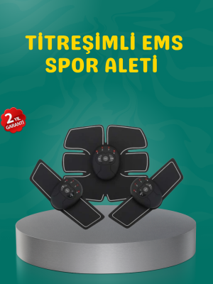 EMS Titreşimli Spor Cihazı Kas Geliştirme ve Yağ Yakma 2025 Seri Orijinal