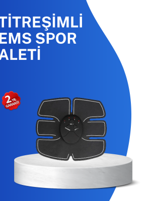 Titreşimli EMS Spor Aleti Karın Kol ve Bacak Kas Yapma Cihazı 2025 Model