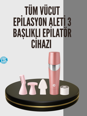 Hassas Epilasyon ve Cilt Bakım Cihazı