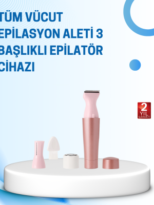 Cilt Pürüzsüzleştirici ve Tüy Temizleyici