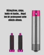 Hızlı Kurutma ve Bukle Yapma Özellikli Saç Şekillendirme Cihazı - Görsel 3