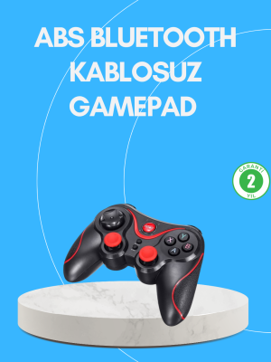 Uzun Pil Ömürlü Kablosuz Oyun Kumandası PC Telefon Tablet İçin