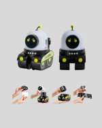 Çocuk Odası İçin Müzikli ve Işıklı Robot Projektör - Görsel 2