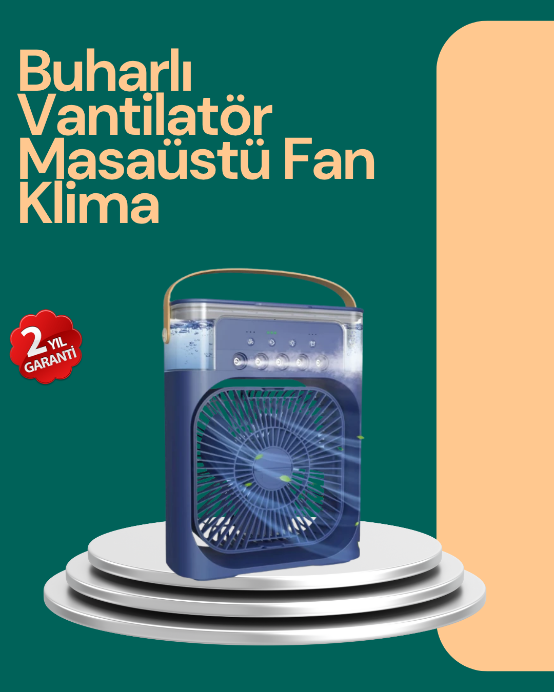 1210976_4-42.png Modern Tasarımlı Kompakt ve Güçlü Hava Üfleyen Fan - Görsel 1