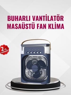 Enerji Tasarruflu Sessiz Çalışan Taşınabilir Soğutma Fanı