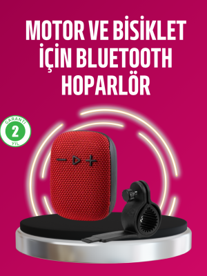 Taşınabilir Bluetooth Hoparlör Suya Dayanıklı Kumaş Kaplama