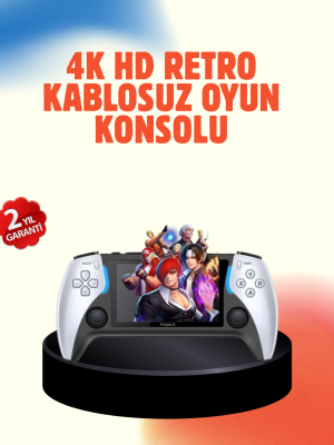 1000 Oyun Yüklü Taşınabilir Renkli Ekranlı El Konsolu