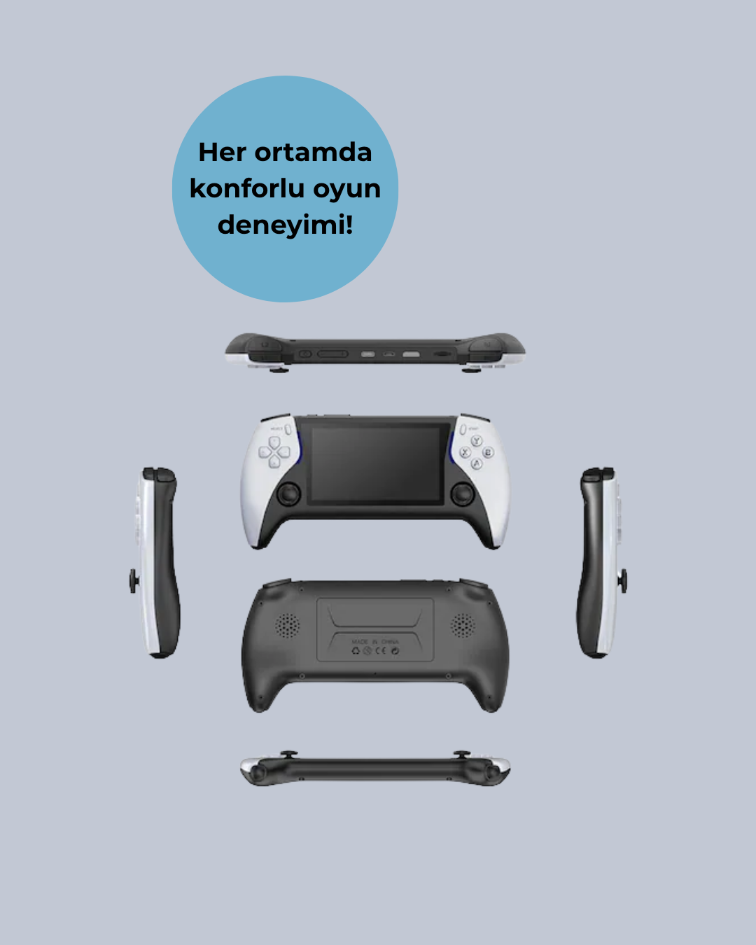 1210994_10-38.png HDMI Çıkışlı Çok Fonksiyonlu Renkli Ekranlı El Konsolu - Görsel 5