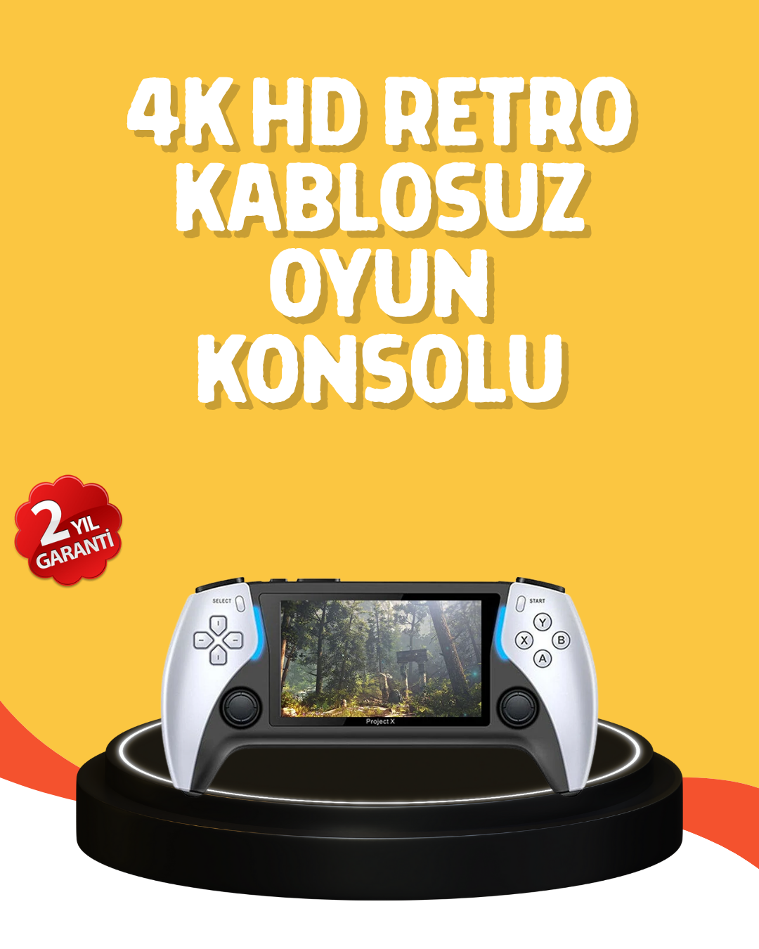 1210994_5-39.png HDMI Çıkışlı Çok Fonksiyonlu Renkli Ekranlı El Konsolu - Görsel 1