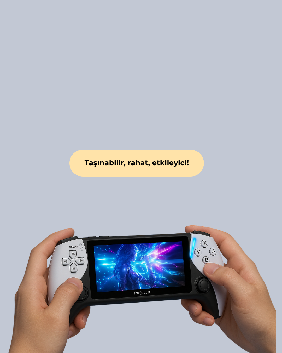 1210994_8-39.png HDMI Çıkışlı Çok Fonksiyonlu Renkli Ekranlı El Konsolu - Görsel 3