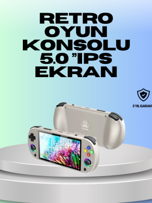 RGB Işıklı Joystickli El Tipi Oyun Cihazı