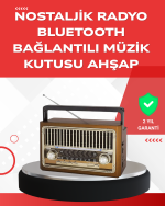 USB ve Hafıza Kart Girişli Radyo Hoparlör
