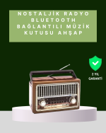 Kablosuz Bluetooth Hoparlör ve FM Radyo