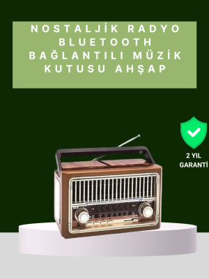 Kablosuz Bluetooth Hoparlör ve FM Radyo