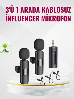 Küçük Boyutlu Mikrofon - 8 Saat Kullanım