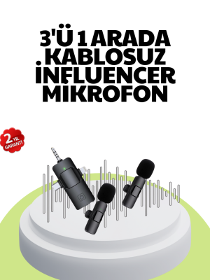 Çok Yönlü Mikrofon - Net Ses, Uzun Pil