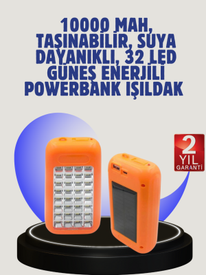 Gold Silver GS-875 Kamp ve Acil Durum Işıldaklı Powerbank