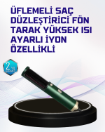 Profesyonel Saç Şekillendirme Cihazı – 140°F-400°F Isı Aralığı